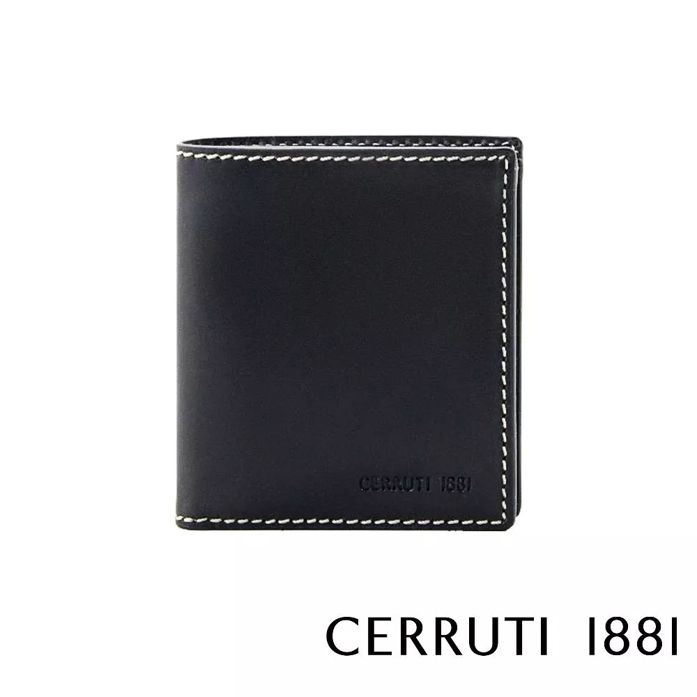 【Cerruti 1881】義大利頂級小牛皮6卡皮夾 (CEPU03132M)