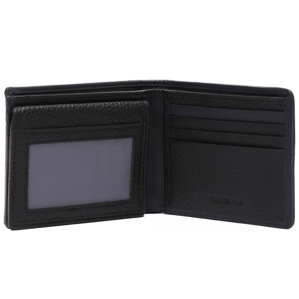 【Cerruti 1881】義大利頂級小牛皮9卡透明窗短夾皮夾 (CEPU05988M)