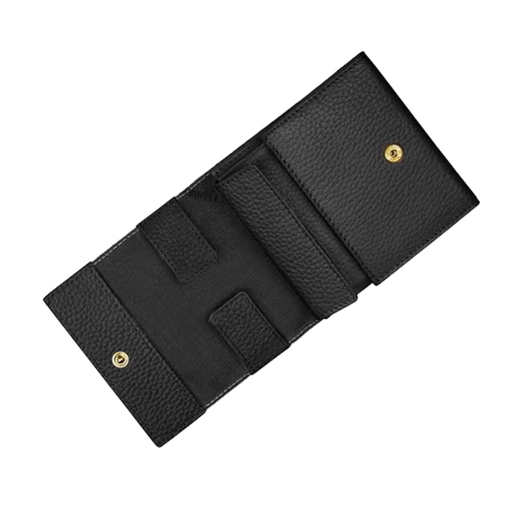 【Cerruti 1881】限量2折 義大利頂級小牛皮鈔票夾零錢包皮夾 全新專櫃展示品(黑色 CEPD06162M)