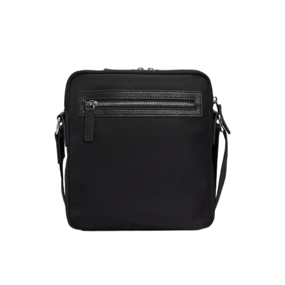 【Cerruti 1881】限量2折 義大利頂級側背包肩背包 全新專櫃展示品 (黑色 CEBO06669N)