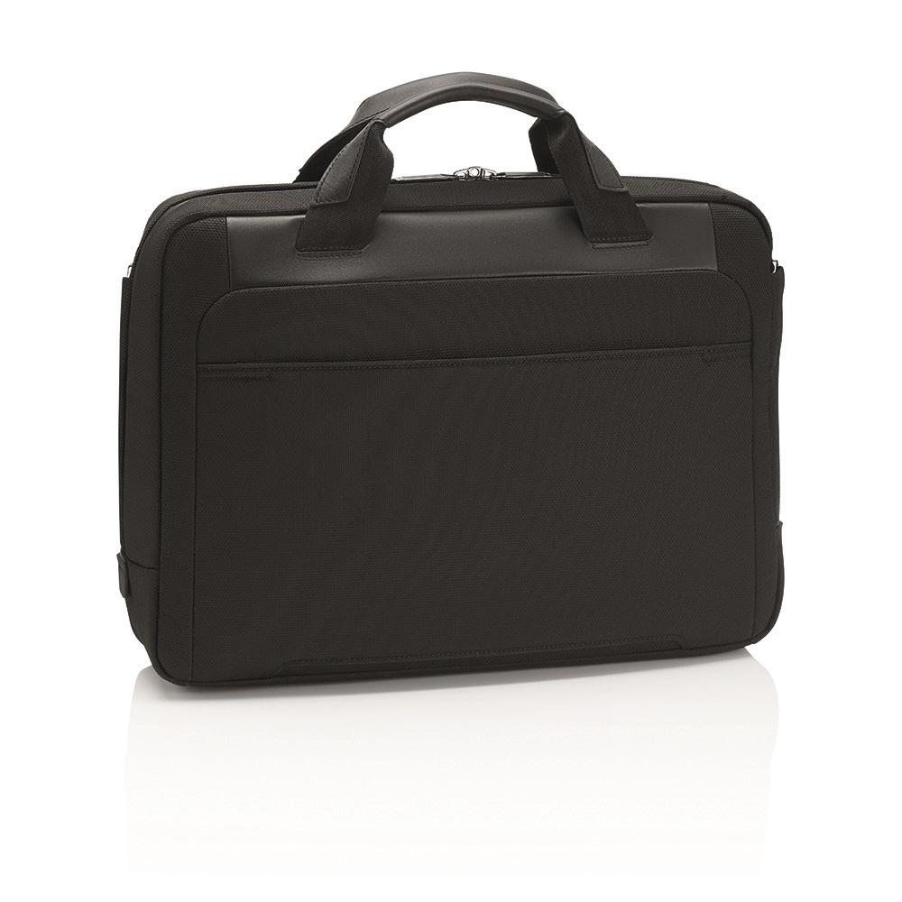 【Porsche Design 保時捷】德國頂級小牛皮皮革旅行公事包肩背包 (黑色 ONY1500)