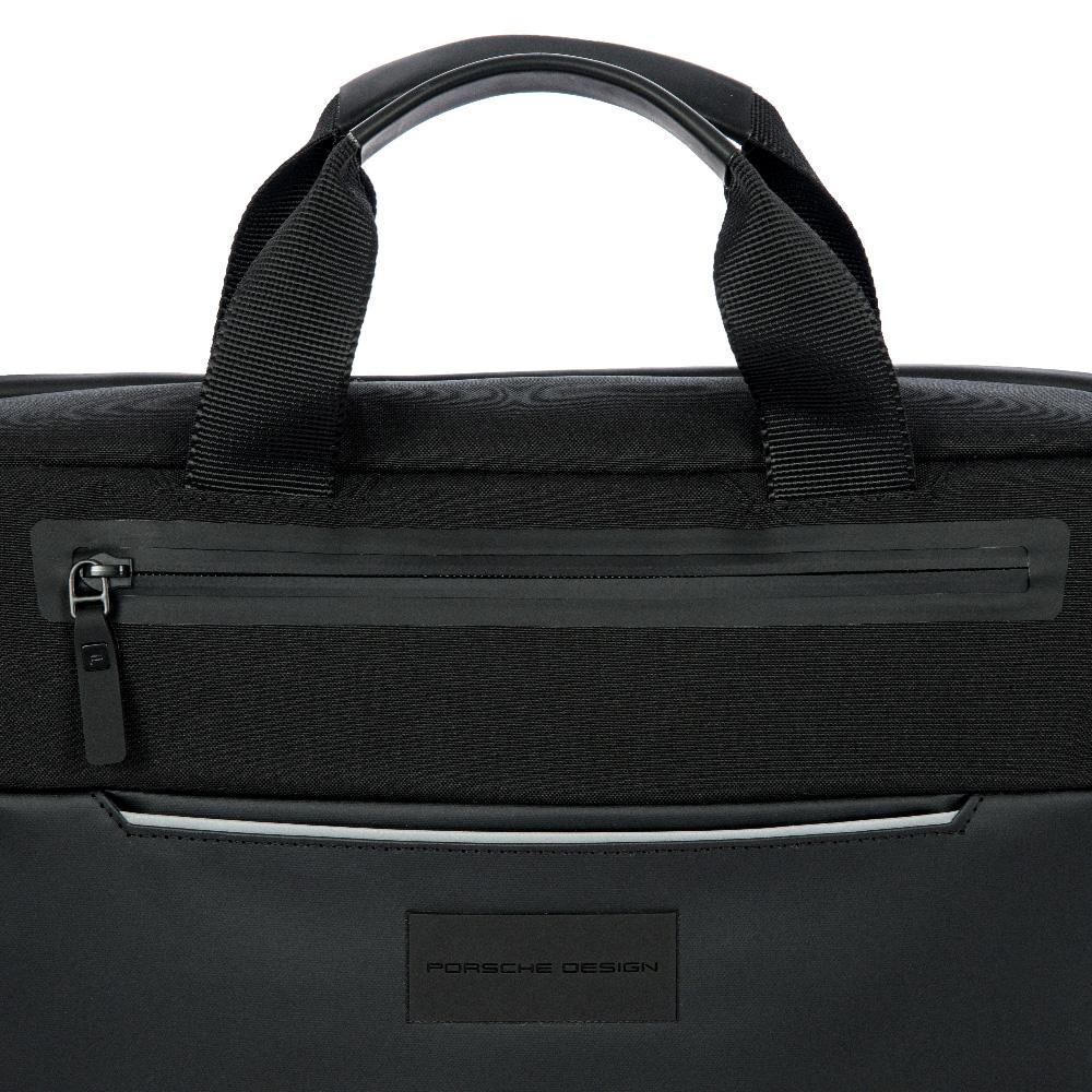 【Porsche Design 保時捷】德國頂級旅行公事包肩背包 (黑色 OCL1505)