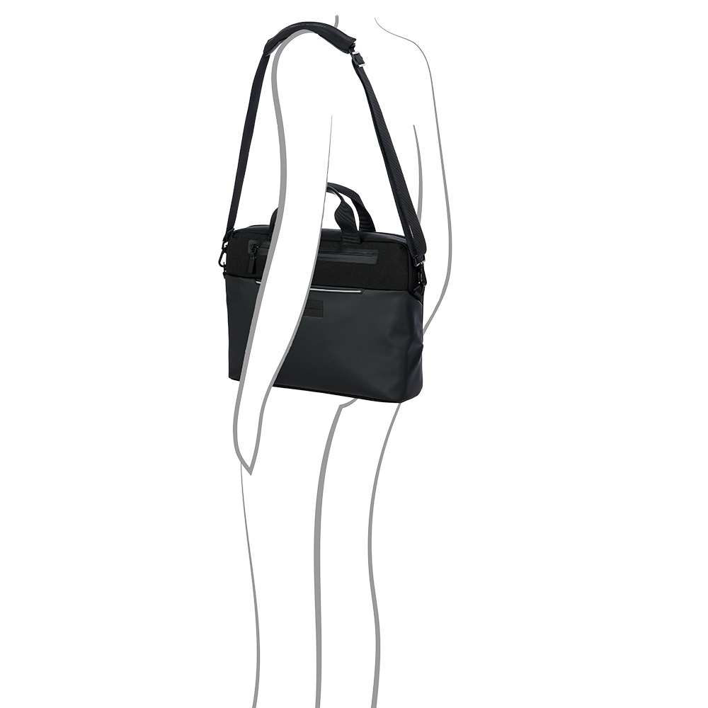 【Porsche Design 保時捷】德國頂級旅行公事包肩背包 (黑色 OCL1505)