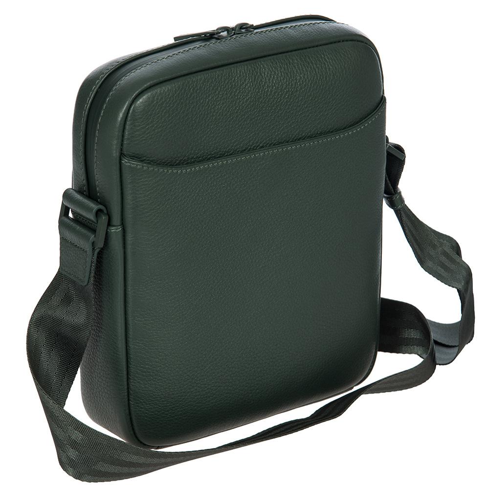 【Porsche Design 保時捷】德國頂級小牛皮肩背包斜背包 (綠色 OLE1510GRN)