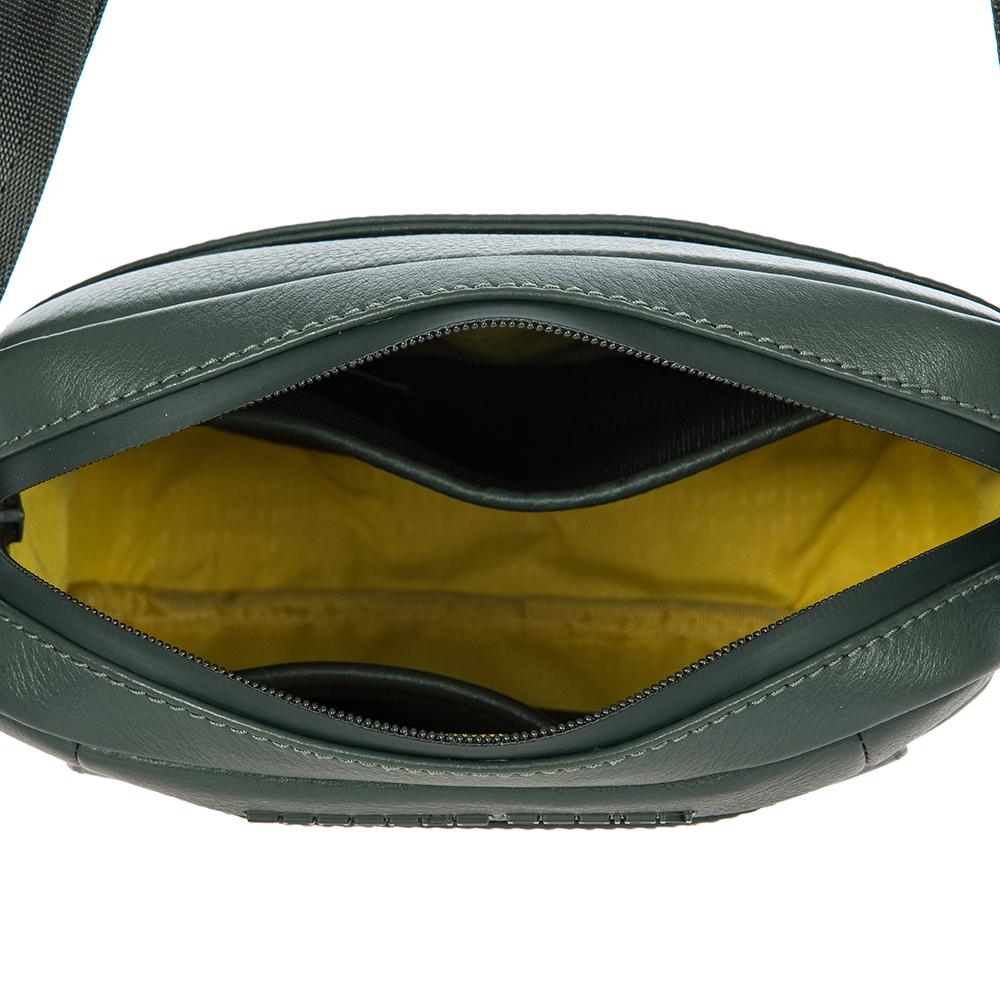 【Porsche Design 保時捷】德國頂級小牛皮肩背包斜背包 (綠色 OLE1510GRN)