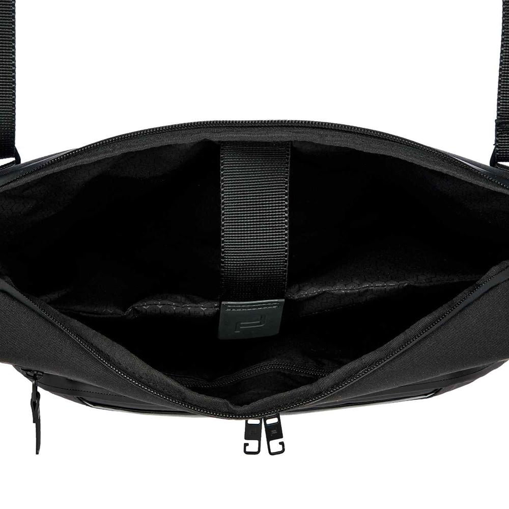 【Porsche Design 保時捷】德國頂級旅行肩背包斜背包 (黑色 OCL1522BK)