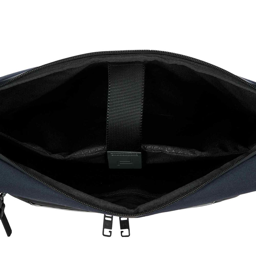 【Porsche Design 保時捷】限量3折 德國頂級旅行肩背包斜背包 全新專櫃展示品(深藍色 OLC1522BLUE)