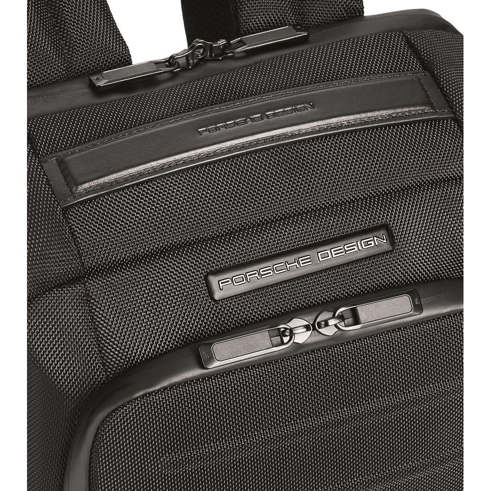 【Porsche Design 保時捷】限量3折 德國頂級旅行後背包 全新專櫃展示品(黑色 OVL01600)