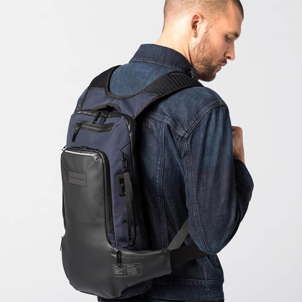 【Porsche Design 保時捷】德國頂級旅行後背包 (深藍色 OCL1608BLUE)