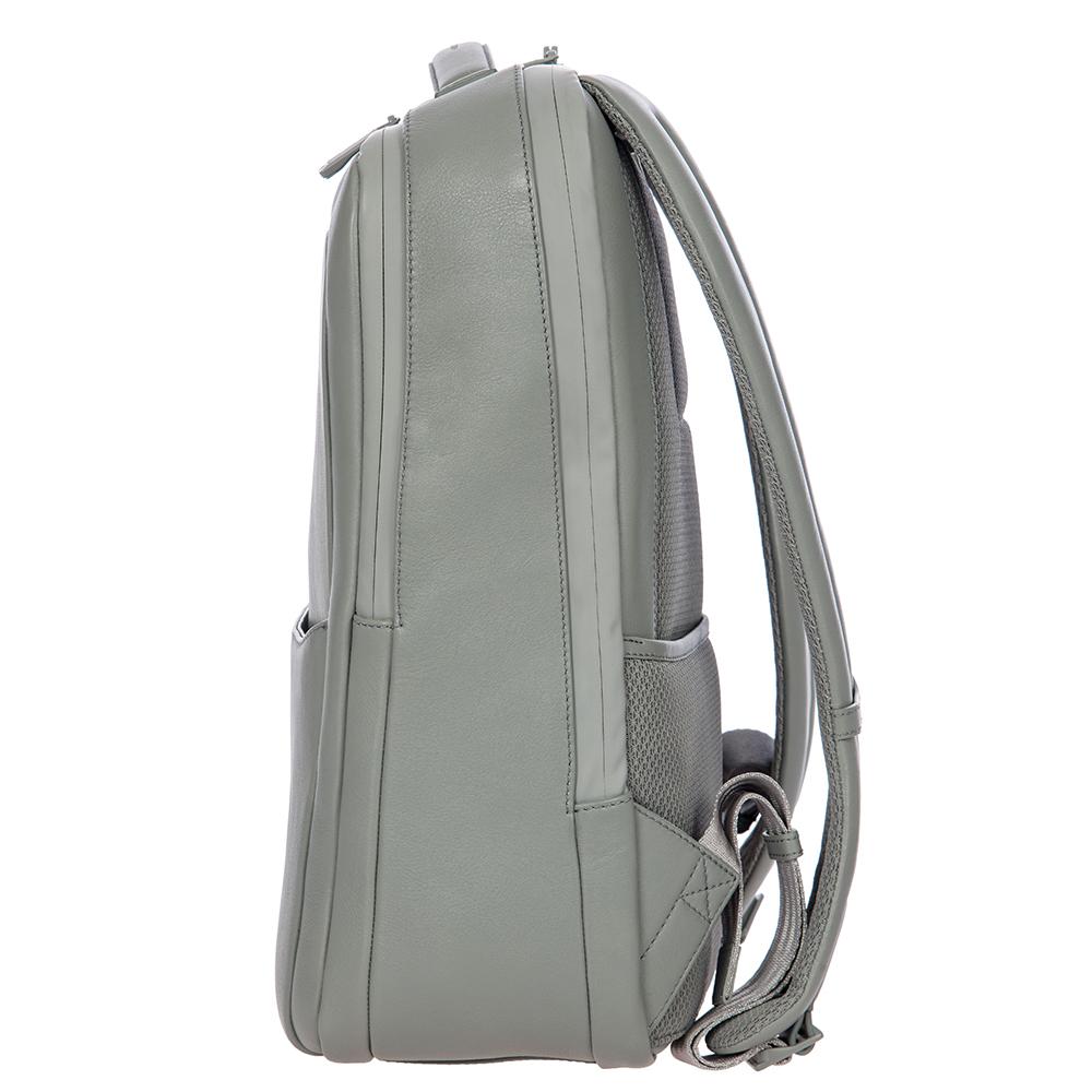 【Porsche Design 保時捷】限量3折 德國頂級小牛皮旅行後背包 全新專櫃展示品(灰色 OLE1614GRY)
