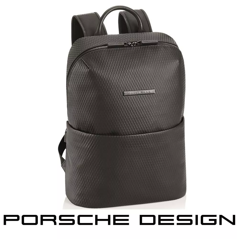 【Porsche Design 保時捷】德國頂級旅行後背包 (黑色 OSU1622)
