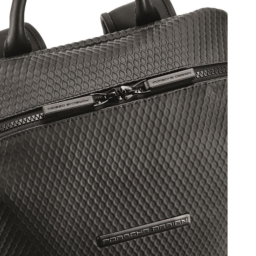 【Porsche Design 保時捷】限量3折 德國頂級旅行後背包 全新專櫃展示品(黑色 OSU1622)