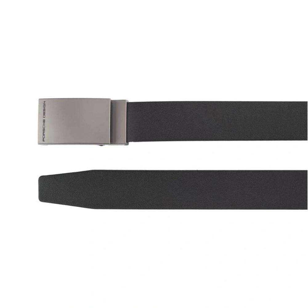 【Porsche Design 保時捷】德國頂級小牛皮皮帶 (125cm FU5028)