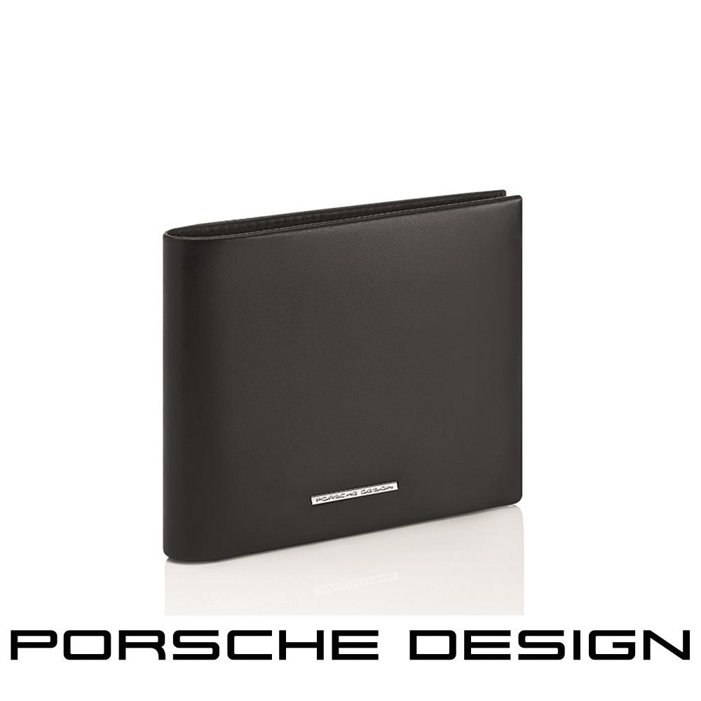 【Porsche Design 保時捷】限量3折 德國頂級小牛皮10卡皮夾 全新專櫃展示品(OBE9901)