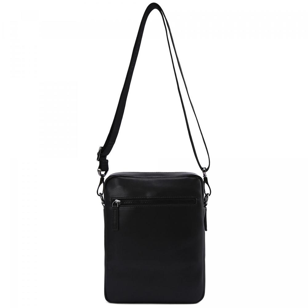 【Cerruti 1881】限量2折 義大利頂級側背包肩背包 全新專櫃展示品 (黑色 CEBO06340N)