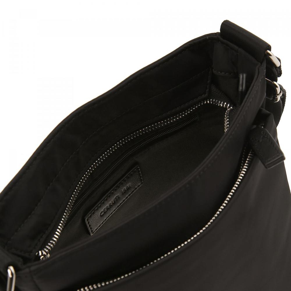 【Cerruti 1881】義大利頂級側背包肩背包 (黑色 CEBO06656N)