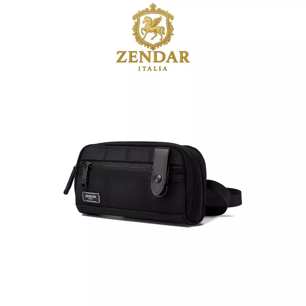 【ZENDAR】 限量5折 頂級高彈性防潑水斜挎包 哈迪系列 全新專櫃展示品
