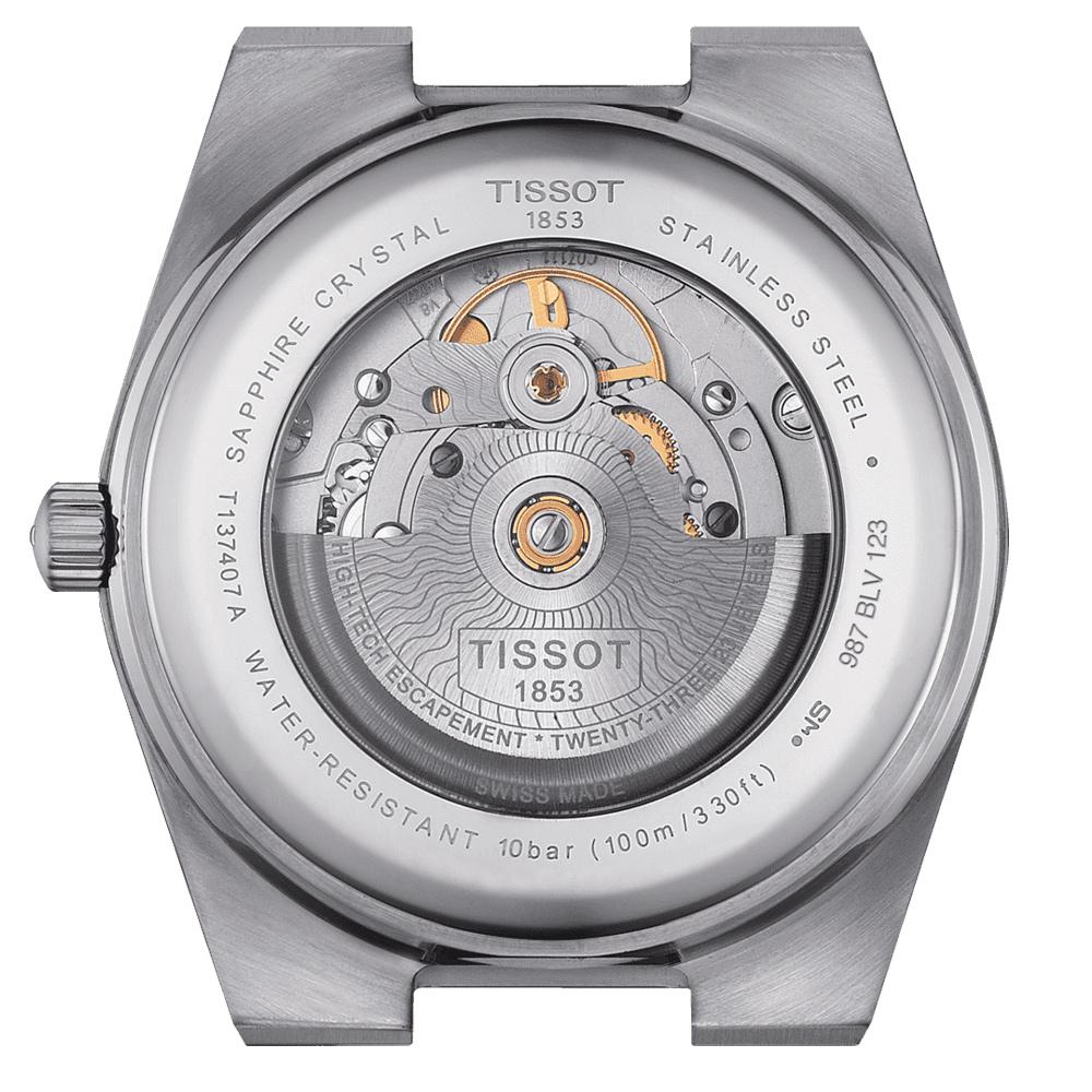 TISSOT 天梭 官方授權 PRX POWERMATIC 80 經典旗艦機械對錶-T1374071105100+T1372071105100