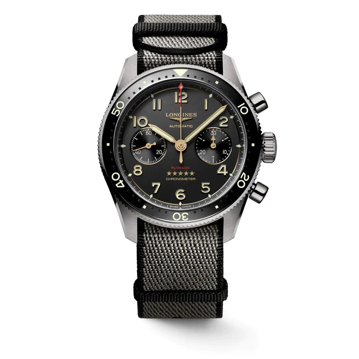 LONGINES Spirit 浪琴先行者系列 Flyback 鈦金屬飛返計時碼錶 42mm L38211532