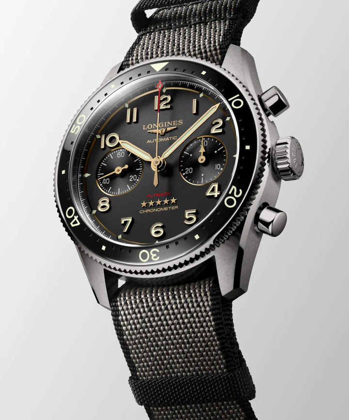 LONGINES Spirit 浪琴先行者系列 Flyback 鈦金屬飛返計時碼錶 42mm L38211532