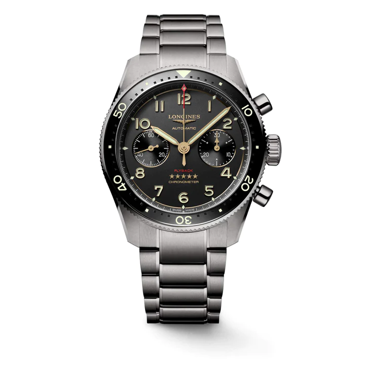 LONGINES Spirit 浪琴先行者系列 Flyback 鈦金屬飛返計時碼錶 42mm L38211536