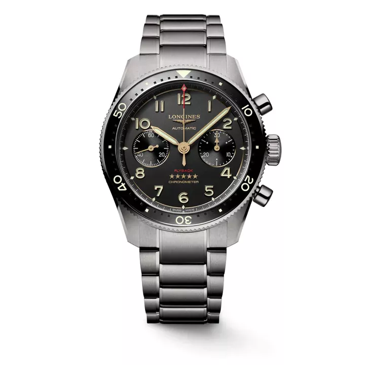 LONGINES Spirit 浪琴先行者系列 Flyback 鈦金屬飛返計時碼錶 42mm L38211536
