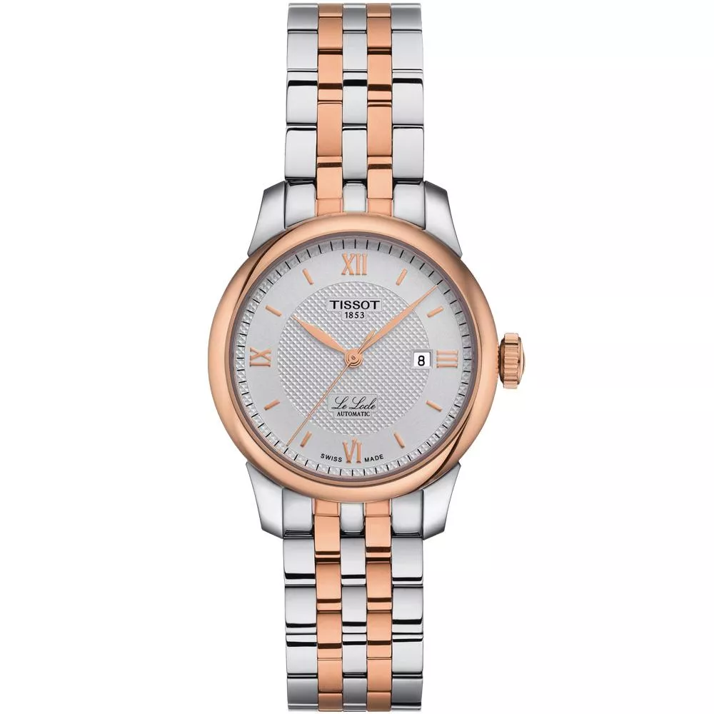 TISSOT 天梭  Le Locle 力洛克經典機械女錶(T0062072203800)29mm