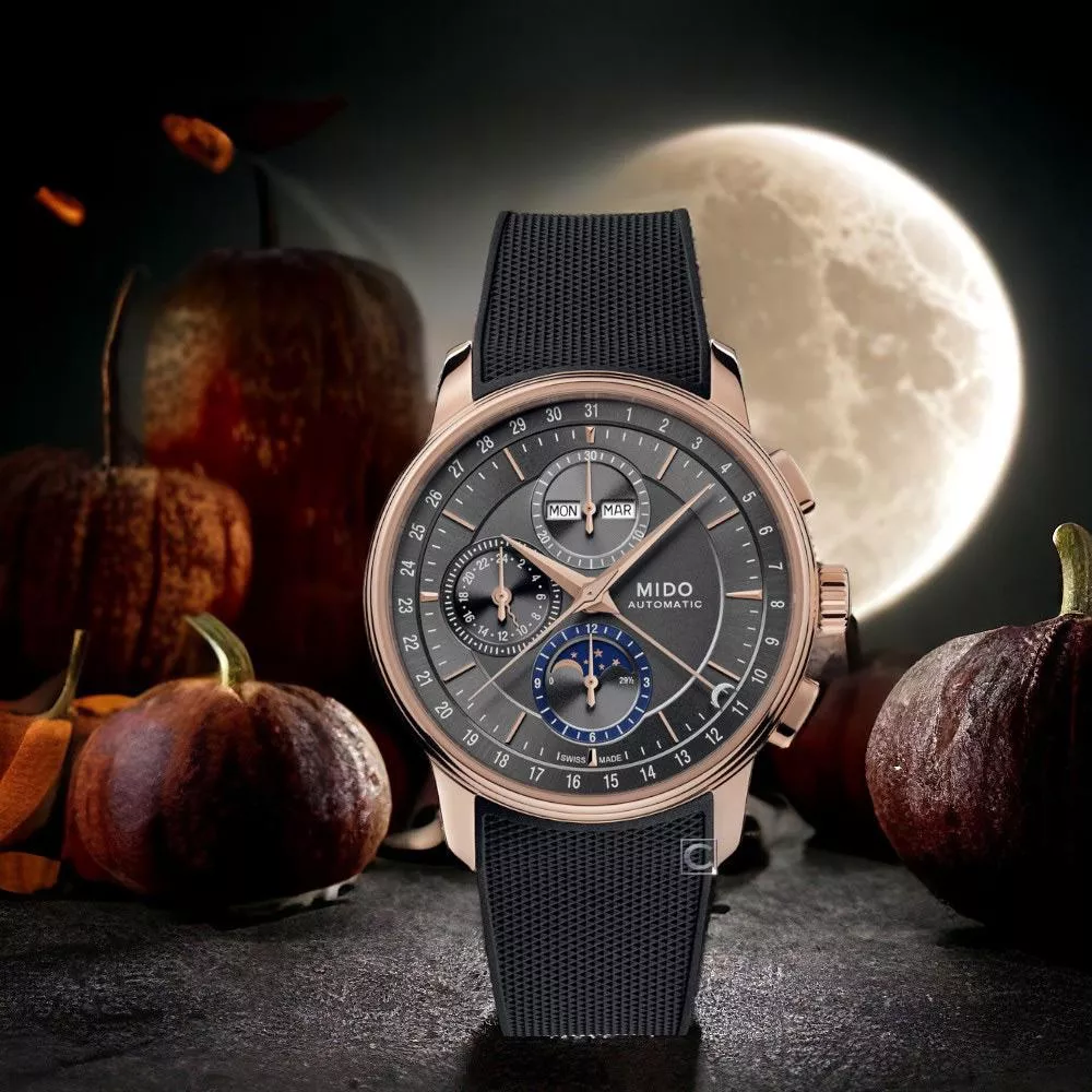 MIDO 美度 Baroncelli 永恆系列 月相計時機械錶-M0276253706100 MIDO 美度 Baroncelli 永恆系列 月相計時機械錶-M0276253706100