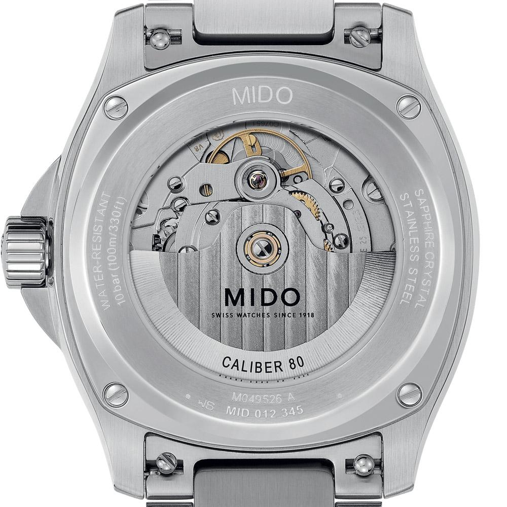 MIDO 美度錶 Multifort 先鋒系列 TV Big Date 大日期窗機械錶-M0495261109100