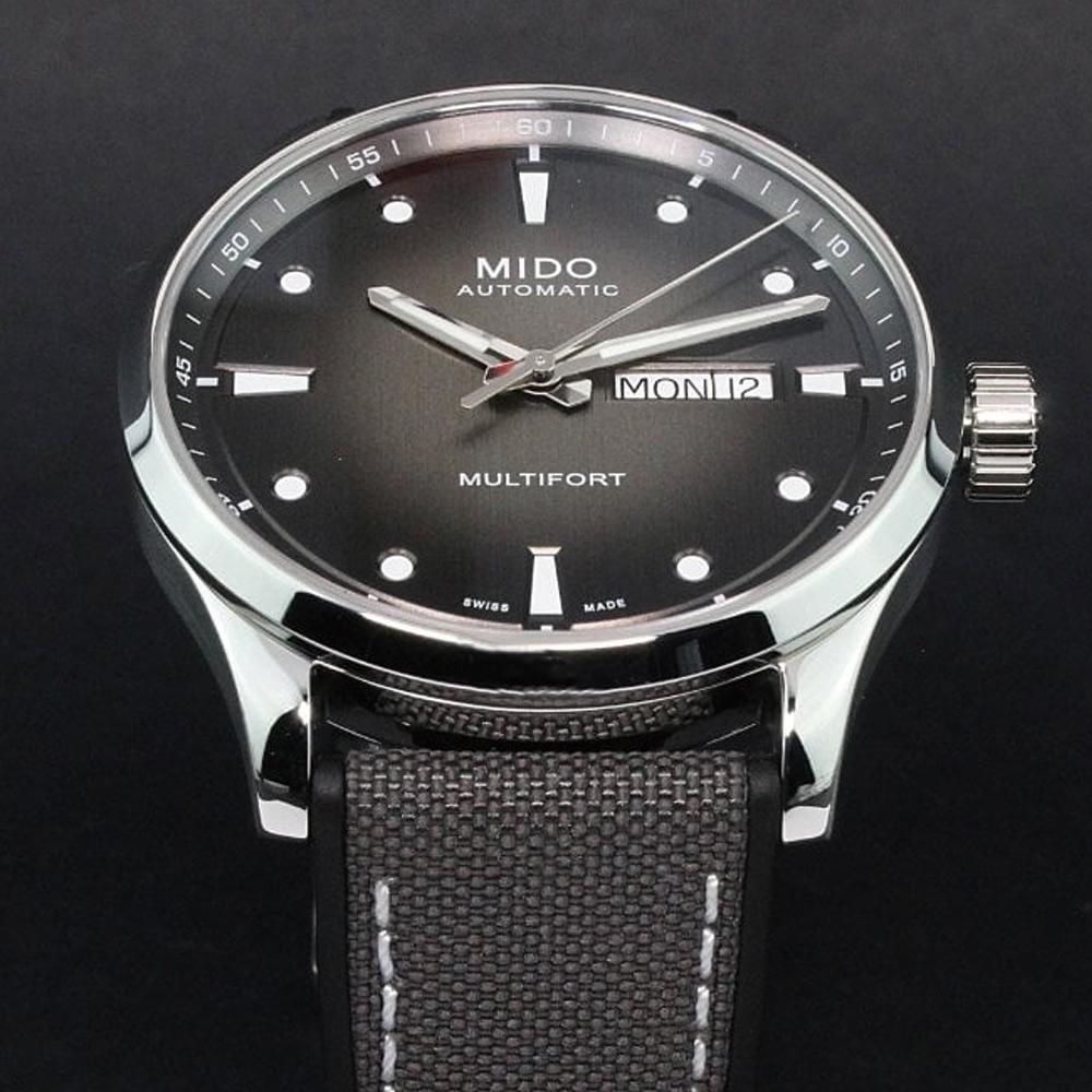 MIDO 美度錶 Multifort M先鋒系列 80小時動力機械錶M0384301708100/42mm