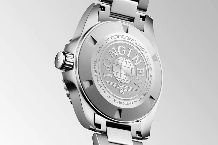 LONGINES 浪琴 HydroConquest GMT深海征服者系列兩地時間浪鬼陶瓷潛水機械錶 41mm L37904566