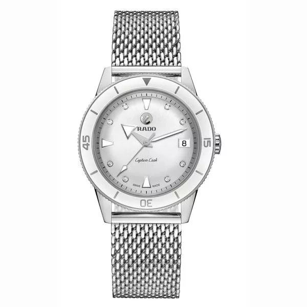 RADO Captain Cook 雷達庫克船長系列自動機械鑽石女士腕錶 37mm R32500703 RADO Captain Cook 雷達庫克船長系列自動機械鑽石女士腕錶 37mm R32500703