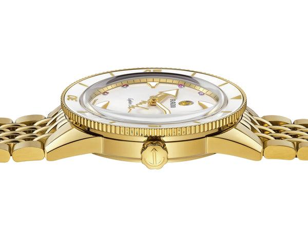 RADO Captain Cook 雷達庫克船長系列 MARINA HOERMANSEDER 心跳系列聯名套組37mm R32117708