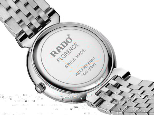 RADO 雷達錶 Florence Classic 佛羅倫斯經典系列鑽面石英腕錶 38mm R48912773