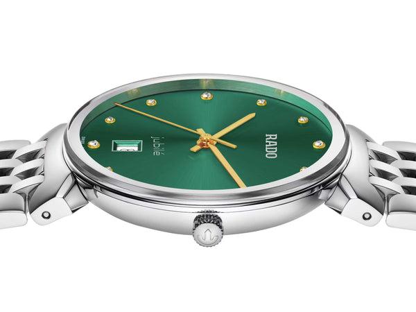 RADO 雷達錶 Florence Classic 佛羅倫斯經典系列鑽面石英腕錶 38mm R48912773