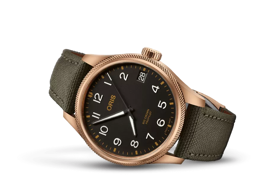 ORIS 豪利時 BIG CROWN PROPILOT BIG DATE-01 751 7761 3164-07 3 2003BRLC
