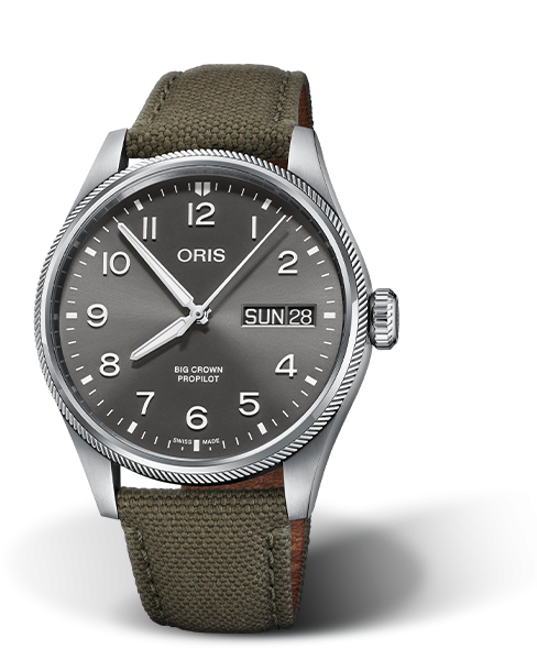 ORIS 豪利時 BIG CROWN PROPILOT BIG DAY DATE-01 752 7760 4063-07 3 22 02LC