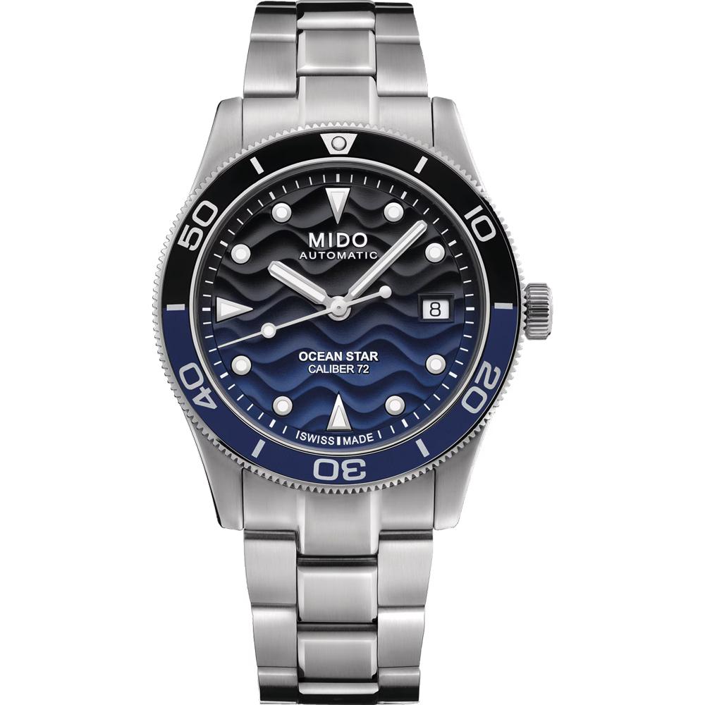 MIDO 美度錶 金秀賢配戴款 OCEAN STAR 39 潛水機械錶 送禮-39mm M0269071104100