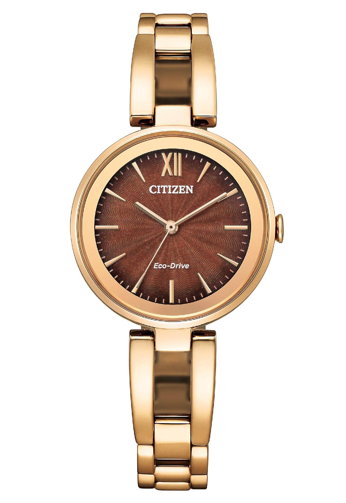 CITIZEN 星辰  Eco-Drive 愛的聚焦光動能對錶(CA0773-15E+EM0809-83X)