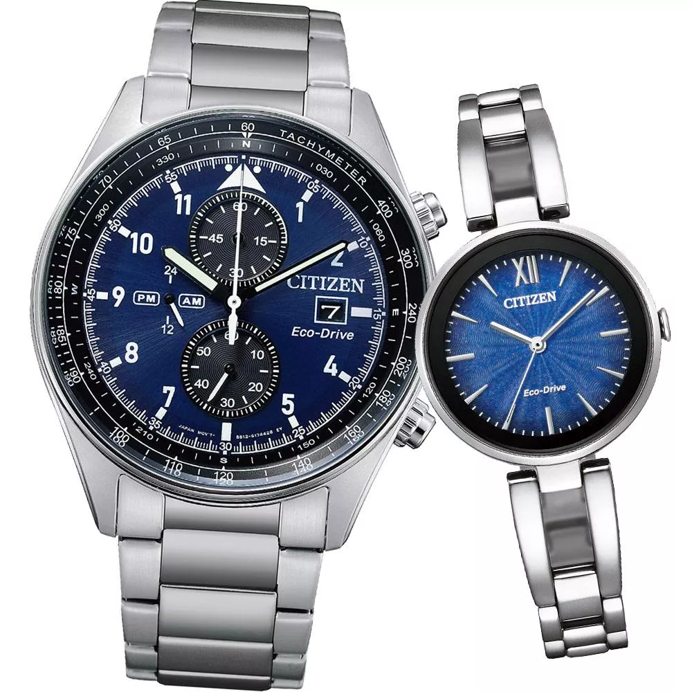 CITIZEN 星辰 永恆守候光動能對錶(CA0770-81L+EM0807-89L) CITIZEN 星辰 永恆守候光動能對錶(CA0770-81L+EM0807-89L)