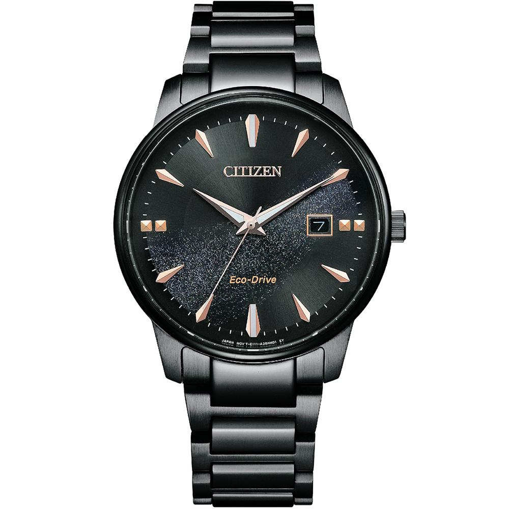 CITIZEN 星辰 璀璨星空光動能對錶(BM7595-89E+EW2595-81E)