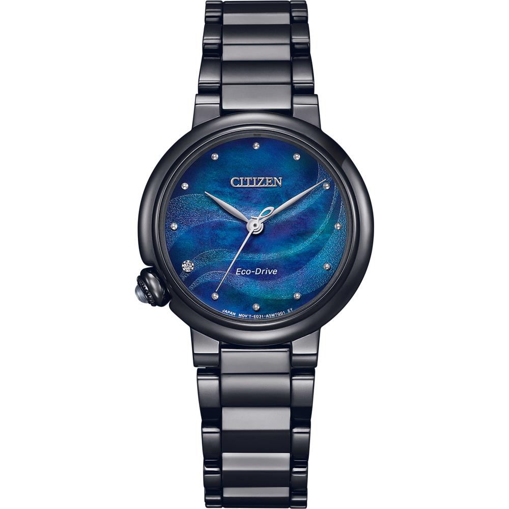 CITIZEN 星辰 L系列 透徹天空光動能女錶(EM0915-86N)30mm