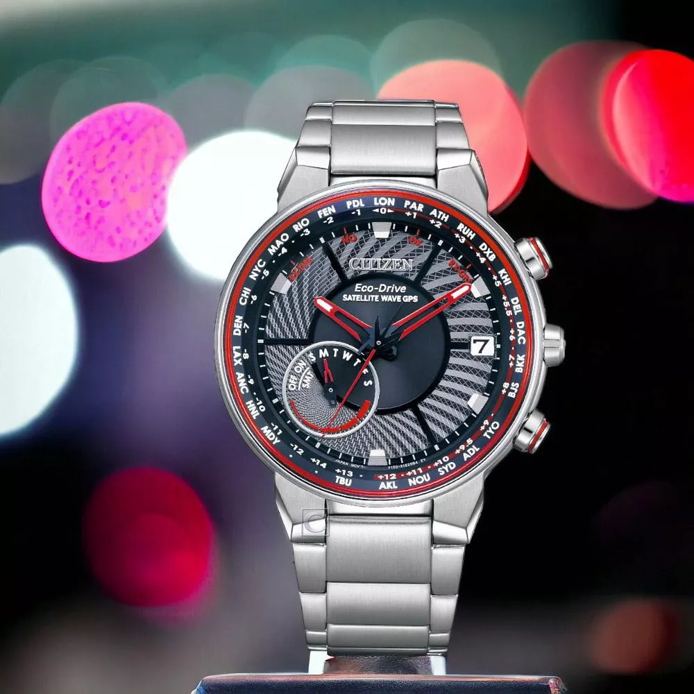 CITIZEN 星辰 GENT'S GPS衛星對時光動能腕錶(CC3031-51E)/44mm