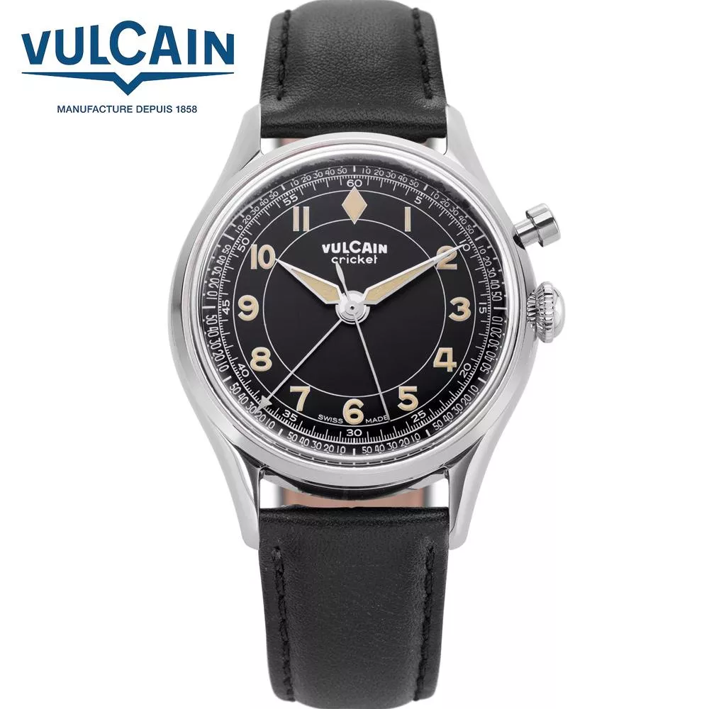 VULCAIN 窩路堅 總統系列 手上鍊鬧鈴機械錶-100168B97.BAC201 VULCAIN 窩路堅 總統系列 手上鍊鬧鈴機械錶-100168B97.BAC201