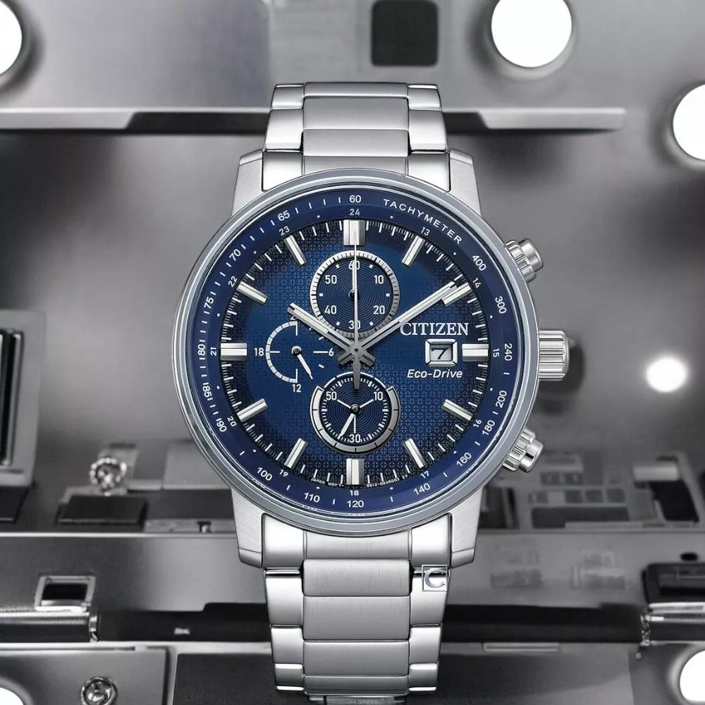 CITIZEN 星辰 亞洲限定 光動能計時手錶-43mm CA0840-87L