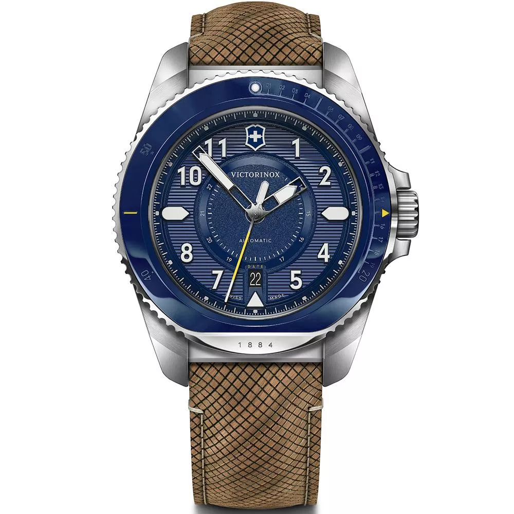 Victorinox 瑞士維氏 JOURNEY 1884 200米潛水機械腕錶(VISA-241980.1)43mm