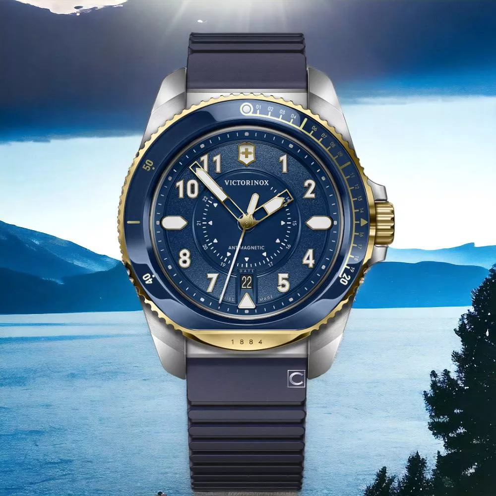 Victorinox 瑞士維氏 Journey 1884  200米防水 潛水時尚腕錶 男錶 手錶 -VISA-242013