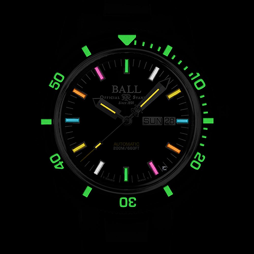 BALL 波爾錶 Engineer Master II Skindiver Heritage機械潛水錶-DM3208B-S4-BK/42mm