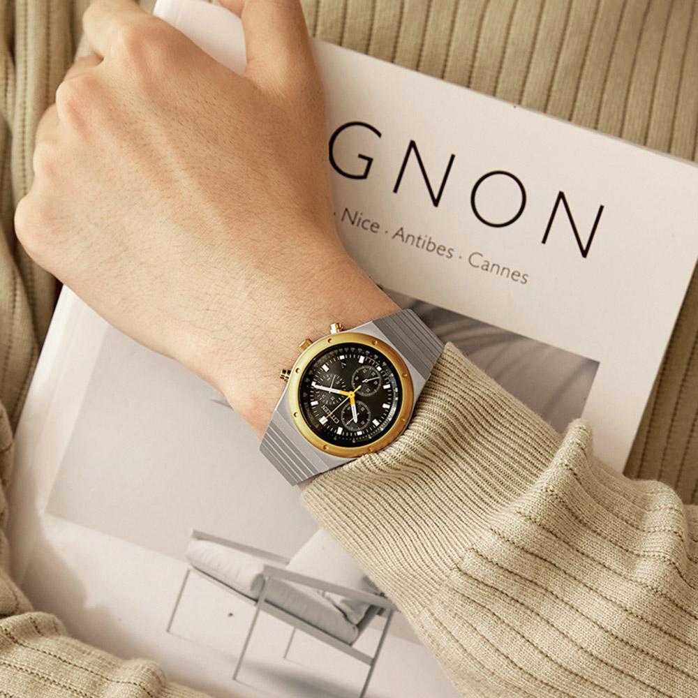 CITIZEN 星辰 復刻計時腕錶-AT2544-64E