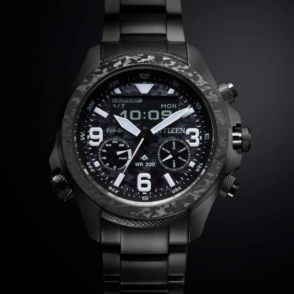 CITIZEN 星辰 Promaster 35 週年限量版 光動能運動錶-JV1008-63E